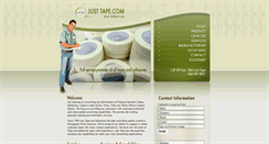Desktop Screenshot of justtape.com